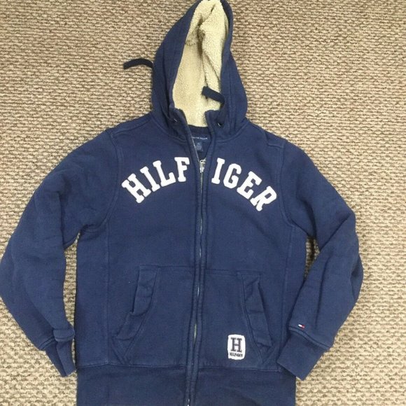 tommy hilfiger full zip hoodie